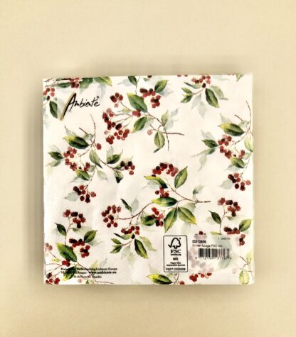 Serviette "Winter foliage"