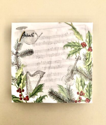 Serviette "Christmas song"